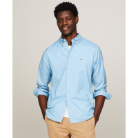 Tommy Hilfiger Poplin Long Sleeve Button-Down Shirt pour Hommes