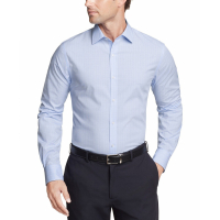 Tommy Hilfiger Men's TH Flex Essentials Wrinkle-Resistant Stretch Slim-Fit Dress Shirt