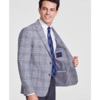 Tommy Hilfiger Modern-Fit Plaid Sport Coat pour Hommes