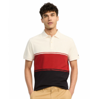 Tommy Hilfiger Regular-Fit Colorblocked Polo Shirt pour Hommes