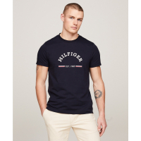 Tommy Hilfiger Slim-Fit Arch Monotype Graphic T-Shirt pour Hommes