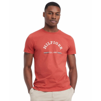 Tommy Hilfiger Slim-Fit Arch Monotype Graphic T-Shirt pour Hommes