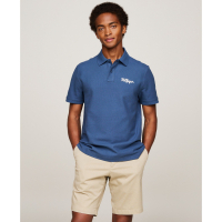 Tommy Hilfiger Regular-Fit Hilfiger Stitch Logo Polo Shirt pour Hommes