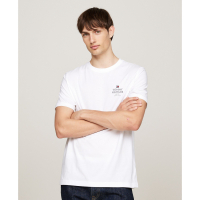 Tommy Hilfiger Men's Short Sleeve Crewneck Stacked Logo T-Shirt