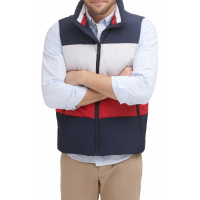 Tommy Hilfiger Water Resistant Colorblock Puffer Vest für Herren