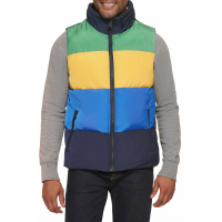 Tommy Hilfiger Water Resistant Colorblock Puffer Vest pour Hommes