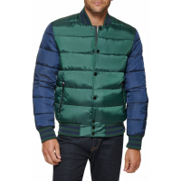 Tommy Hilfiger Varsity Quilted Bomber Jacket pour Hommes