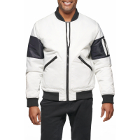 Tommy Hilfiger Men's Water Resistant Quilted Bomber Jacket