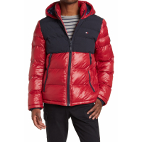 Tommy Hilfiger Men's Heavyweight Hooded Puffer Jacket