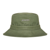 Jacquemus Men's 'Logo Lettering' Bucket Hat