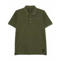 Fendi Polo 'Logo-Embossed' pour Hommes