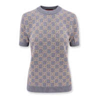 Gucci 'All-Over GG' Kurzarm Pullover für Damen