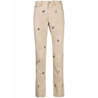 Polo Ralph Lauren Pantalon 'Polo Pony-Print Slim-Cut' pour Hommes