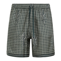 Amiri Short 'Houndstooth Logo Printed' pour Hommes