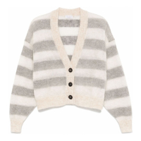 Brunello Cucinelli Women's 'Striped' Cardigan