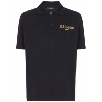 Balmain Polo 'Vintage Balmain-Embroidered' pour Hommes