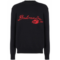 Balmain Pull 'Kiss' pour Hommes