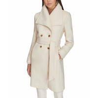 Calvin Klein 'Double-Breasted Belted Coat' pour Femmes