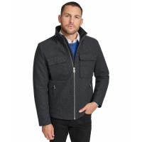 Calvin Klein Men's 'Hipster Full-Zip Jacket with Zip-Out Hood'