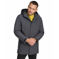 Calvin Klein 'Flextech Stretch Water-Resistant Hooded Stadium Jacket' pour Hommes