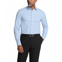 Calvin Klein 'Slim Fit Refined Cotton Stretch Slim Fit Dress Shirt' pour Hommes