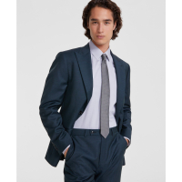 Calvin Klein 'Slim-Fit Wool Blend Stretch Suit Jacket' pour Hommes