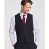 Calvin Klein 'Slim-Fit Wool Infinite Stretch Suit Vest' pour Hommes