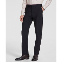 Calvin Klein 'Slim-Fit Wool-Blend Stretch Suit Pants' pour Hommes