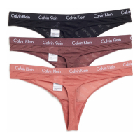 Calvin Klein '3-Pack Thongs' pour Femmes