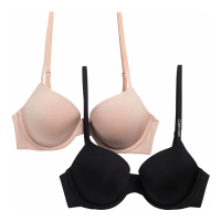 Calvin Klein 'Pure Micro Lightly Lined Demi Bra - Pack of 2' pour Femmes