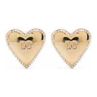 Dolce&Gabbana Women's 'Heart-Motif' Clip-On Earrings