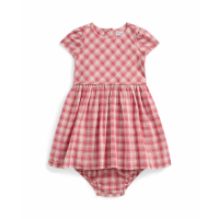 Polo Ralph Lauren 'Gingham Cotton Madras Dress' für Baby Mädchen