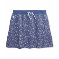 Polo Ralph Lauren 'Floral Quilted Double-Knit Skirt' für große Mädchen