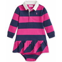 Polo Ralph Lauren 'Striped Rugby Shirtdress' für Baby