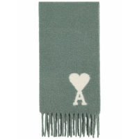 Ami Paris Foulard 'Oversized Logo-Embroidered' pour Hommes