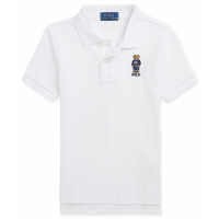 Polo Ralph Lauren 'Polo Bear Cotton Mesh Polo Shirt' für Kleinkind & Kleiner Junge