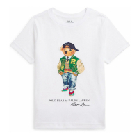 Polo Ralph Lauren 'Polo Bear Cotton Jersey Tee' für Kleinkind & Kleiner Junge