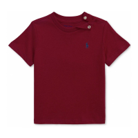 Polo Ralph Lauren 'Cotton Jersey Crewneck T Shirt' für Baby Jungen