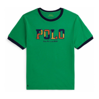 Polo Ralph Lauren 'Corduroy-Logo Cotton Jersey Tee' für großes Jungen