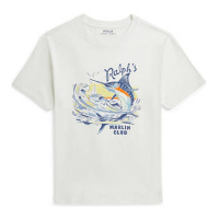 Ralph Lauren 'Marlin Graphic Cotton Jersey T-Shirt' für großes Jungen