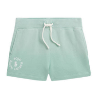 Ralph Lauren 'Big Pony Logo Cotton Terry Shorts' für Kleine Mädchen