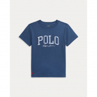 Ralph Lauren 'Striped-Logo Cotton Jersey Tee' für Kleiner Jungen