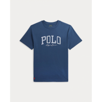 Ralph Lauren 'Striped-Logo Cotton Jersey Tee' für großes Jungen