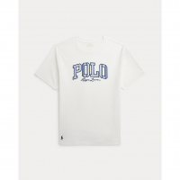 Ralph Lauren 'Striped-Logo Cotton Jersey Tee' für großes Jungen