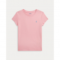 Ralph Lauren 'Cotton Jersey Crewneck Tee' für Kleine Mädchen