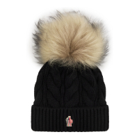 Moncler Grenoble Bonnet 'Logo' pour Femmes