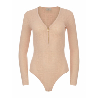 Elisabetta Franchi Women's 'Stitch Logo' Bodysuit