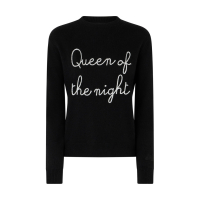 Mc2 Saint Barth Women's 'New Queen With Queen Of The Night Embroidery' Sweater