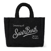 Mc2 Saint Barth 'Mini Vanity With Black Tweed Pattern' Handtasche für Damen