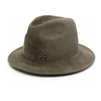 Ruslan Baginskiy 'Logo-Embroidered' Fedora Hut für Damen